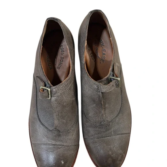 Kork-Ease grey/taupe niseda oxfords leather 7.5 - Picture 4 of 7